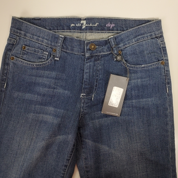 NWT Dojo beaded rhinestone pocket jeanssize 30 - Picture 12 of 15